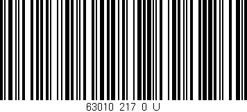 Código de barras (EAN, GTIN, SKU, ISBN): '63010_217_0_U'