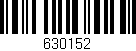 Código de barras (EAN, GTIN, SKU, ISBN): '630152'