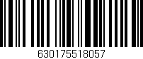 Código de barras (EAN, GTIN, SKU, ISBN): '630175518057'