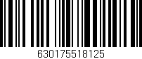 Código de barras (EAN, GTIN, SKU, ISBN): '630175518125'