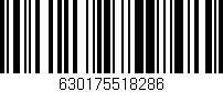 Código de barras (EAN, GTIN, SKU, ISBN): '630175518286'