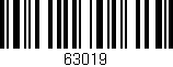 Código de barras (EAN, GTIN, SKU, ISBN): '63019'
