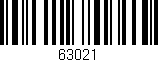 Código de barras (EAN, GTIN, SKU, ISBN): '63021'