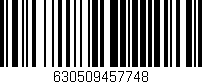 Código de barras (EAN, GTIN, SKU, ISBN): '630509457748'