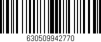 Código de barras (EAN, GTIN, SKU, ISBN): '630509942770'