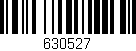 Código de barras (EAN, GTIN, SKU, ISBN): '630527'