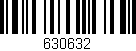 Código de barras (EAN, GTIN, SKU, ISBN): '630632'