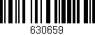 Código de barras (EAN, GTIN, SKU, ISBN): '630659'