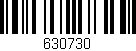 Código de barras (EAN, GTIN, SKU, ISBN): '630730'