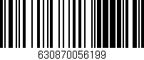 Código de barras (EAN, GTIN, SKU, ISBN): '630870056199'