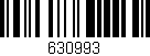 Código de barras (EAN, GTIN, SKU, ISBN): '630993'