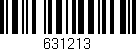 Código de barras (EAN, GTIN, SKU, ISBN): '631213'