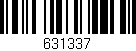 Código de barras (EAN, GTIN, SKU, ISBN): '631337'