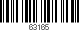 Código de barras (EAN, GTIN, SKU, ISBN): '63165'