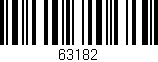 Código de barras (EAN, GTIN, SKU, ISBN): '63182'