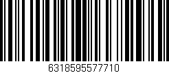 Código de barras (EAN, GTIN, SKU, ISBN): '6318595577710'