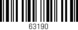Código de barras (EAN, GTIN, SKU, ISBN): '63190'