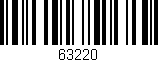 Código de barras (EAN, GTIN, SKU, ISBN): '63220'