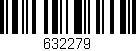 Código de barras (EAN, GTIN, SKU, ISBN): '632279'