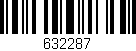 Código de barras (EAN, GTIN, SKU, ISBN): '632287'