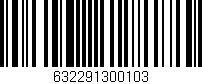 Código de barras (EAN, GTIN, SKU, ISBN): '632291300103'