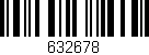 Código de barras (EAN, GTIN, SKU, ISBN): '632678'