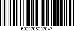 Código de barras (EAN, GTIN, SKU, ISBN): '6329785337847'