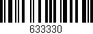 Código de barras (EAN, GTIN, SKU, ISBN): '633330'