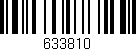 Código de barras (EAN, GTIN, SKU, ISBN): '633810'