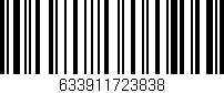 Código de barras (EAN, GTIN, SKU, ISBN): '633911723838'
