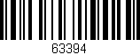 Código de barras (EAN, GTIN, SKU, ISBN): '63394'