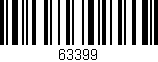 Código de barras (EAN, GTIN, SKU, ISBN): '63399'