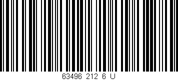 Código de barras (EAN, GTIN, SKU, ISBN): '63496_212_6_U'