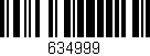 Código de barras (EAN, GTIN, SKU, ISBN): '634999'