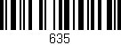 Código de barras (EAN, GTIN, SKU, ISBN): '635'