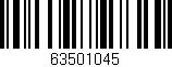 Código de barras (EAN, GTIN, SKU, ISBN): '63501045'