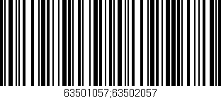 Código de barras (EAN, GTIN, SKU, ISBN): '63501057;63502057'