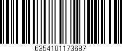 Código de barras (EAN, GTIN, SKU, ISBN): '6354101173687'