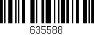 Código de barras (EAN, GTIN, SKU, ISBN): '635588'