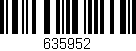 Código de barras (EAN, GTIN, SKU, ISBN): '635952'