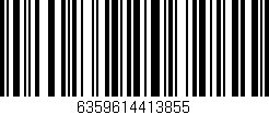 Código de barras (EAN, GTIN, SKU, ISBN): '6359614413855'