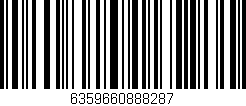 Código de barras (EAN, GTIN, SKU, ISBN): '6359660888287'