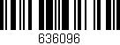 Código de barras (EAN, GTIN, SKU, ISBN): '636096'
