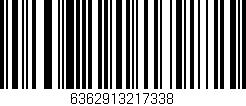 Código de barras (EAN, GTIN, SKU, ISBN): '6362913217338'