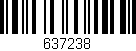 Código de barras (EAN, GTIN, SKU, ISBN): '637238'