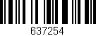 Código de barras (EAN, GTIN, SKU, ISBN): '637254'