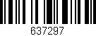 Código de barras (EAN, GTIN, SKU, ISBN): '637297'