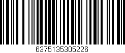 Código de barras (EAN, GTIN, SKU, ISBN): '6375135305226'