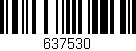 Código de barras (EAN, GTIN, SKU, ISBN): '637530'