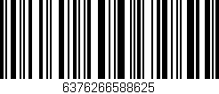 Código de barras (EAN, GTIN, SKU, ISBN): '6376266588625'